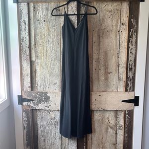 Banana Republic, S, Black Maxi Dress, V Neck